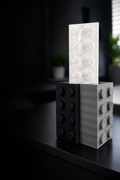 3D building block vase